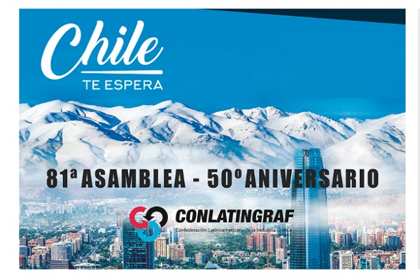 50 Aniversario de CONLATINGRAF en Santiago de Chile
