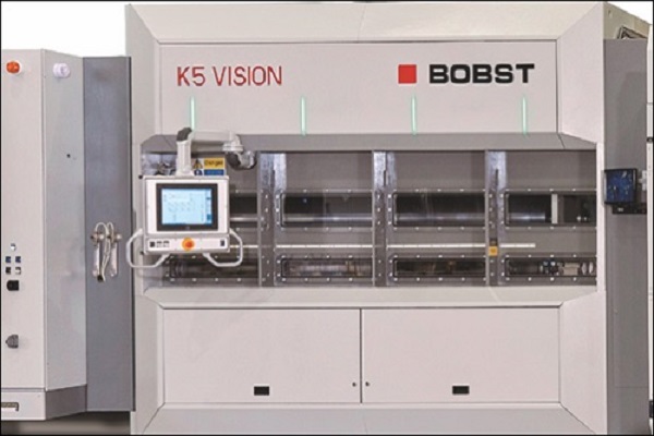Bobst presenta la nueva metalizadora al vacío de alto rendimiento K5 Vision
