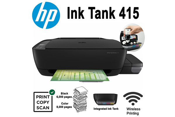Perforación Hecho para recordar Derivación Con la HP Ink Tank Wireless 415 imprimir nunca fue tan fácil - Revista el  Impresor