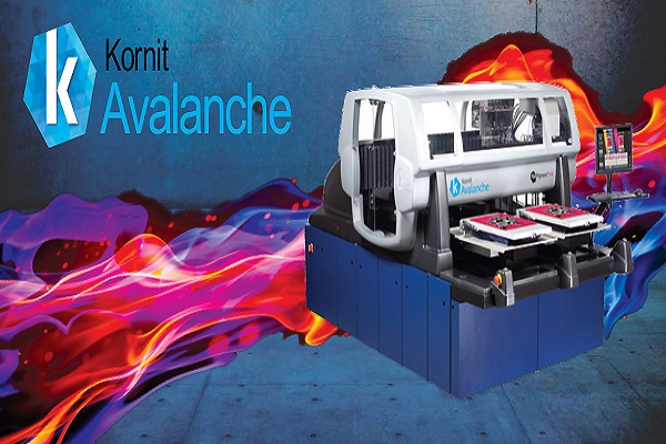 Kornit Avalanche 100: el mejor sistema de impresión de alta velocidad con un rendimiento de hasta 220 prendas por hora