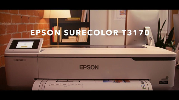 Epson presenta la SureColor T3170: impresora inalámbrica de gran formato