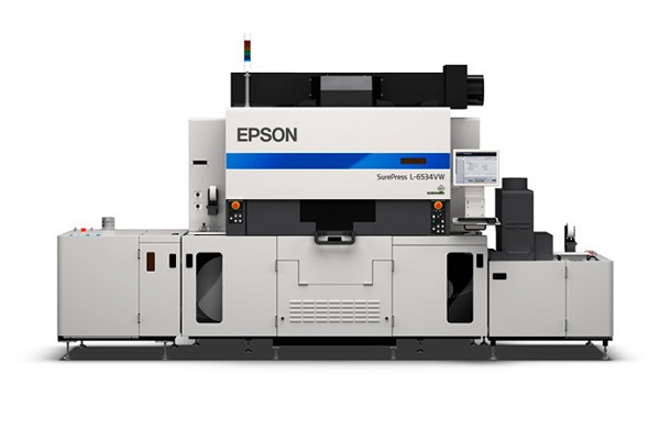La nueva SurePress L-6534VW de Epson alcanza velocidades de impresión de hasta 50 metros por minuto