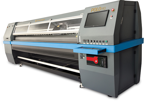 Polo HQ de Digital Hires es considerada la impresora industrial eco solvente más rápida en su categoría