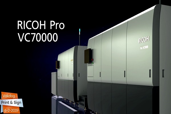 La transición de la impresión offset a la digital ahora es más rápida con la impresora inkjet RICOH Pro VC70000
