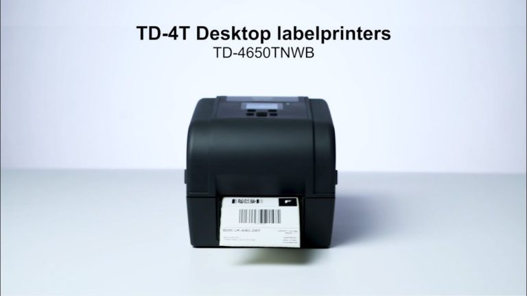 Brother aumenta su abanico de soluciones para la impresión de etiquetas con la gama de impresoras TD 4T