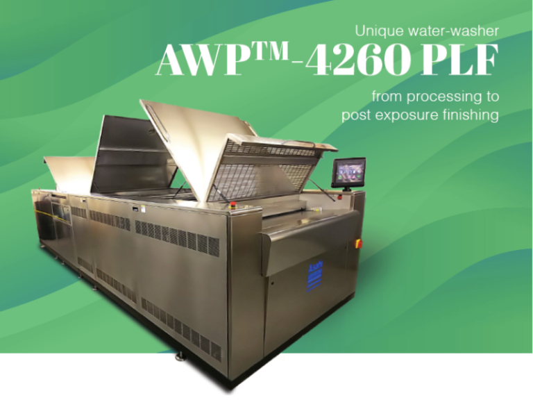 Asahi Photoproducts lanza AWP-DEW 4260 PLF; procesadora de lavado con agua que automatiza el proceso