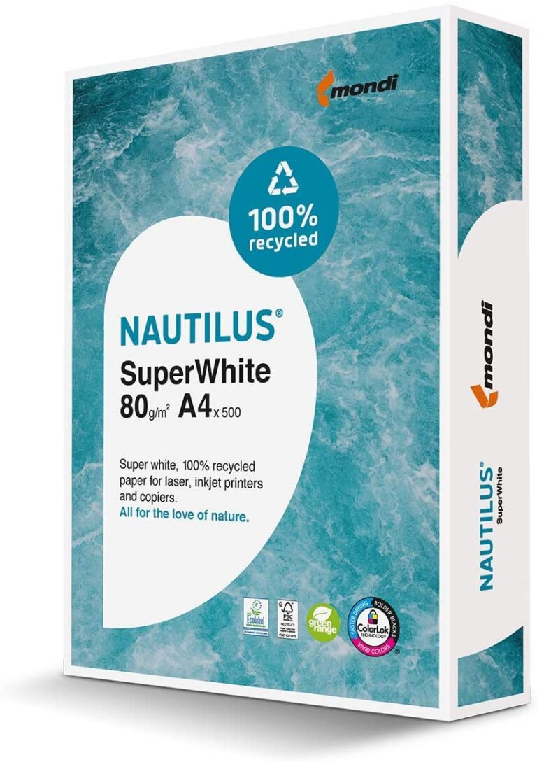 El papel reciclado Nautilus será distribuido por Unión Papelera