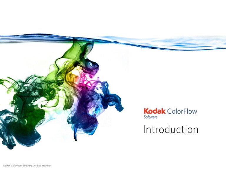 KODAK PRINERGY y COLORFLOW Pro ofrecen excelente dominio del color