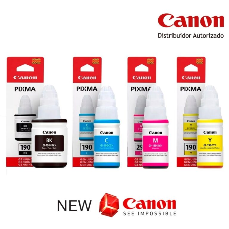 Canon subraya la importancia de las tintas originales