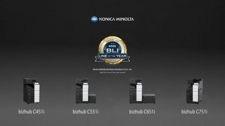 Konica Minolta es galardonada con cinco premios de Keypoint Intelligence